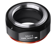 Akcesorium do obiektywu K&F Concept Adapter bagnetowy Pro - M42 / Sony E